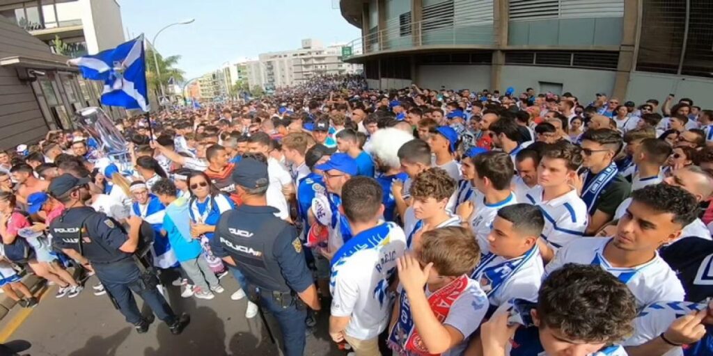 Vídeo: Así se vive desde dentro la previa del Tenerife-Girona