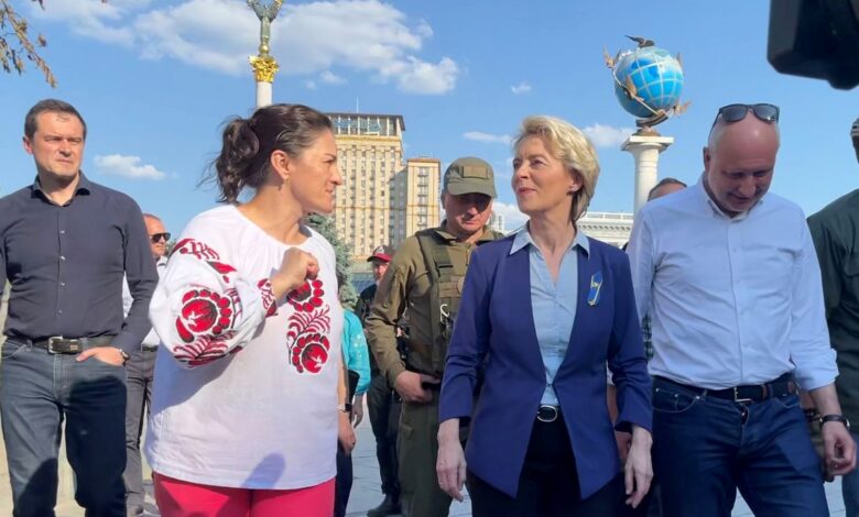 Von der Leyen sobre la candidatura de Ucrania a la UE: “Espero que en 20 años podamos decir que hicimos lo correcto”