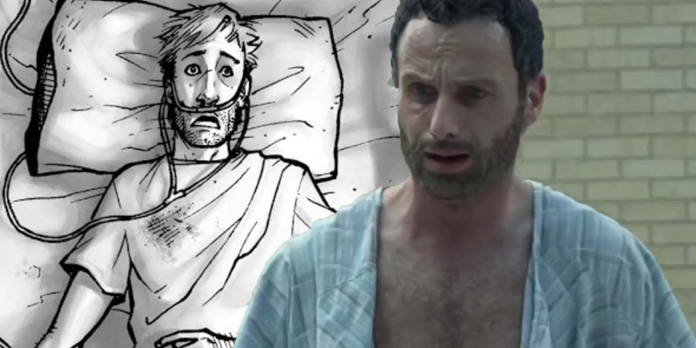 Walking Dead: Rick debería haber muerto antes de salir del hospital
