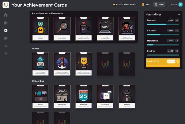 Wilco gamifica su camino a través de su carrera de ingeniería de software