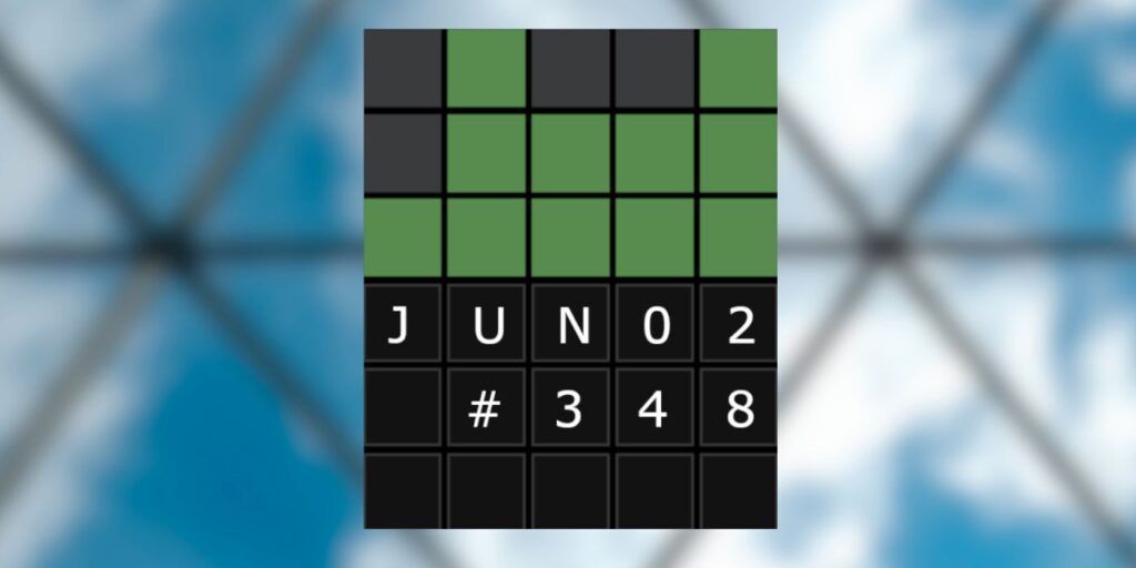Wordle 348: 2 de junio de 2022 Sugerencias y respuestas