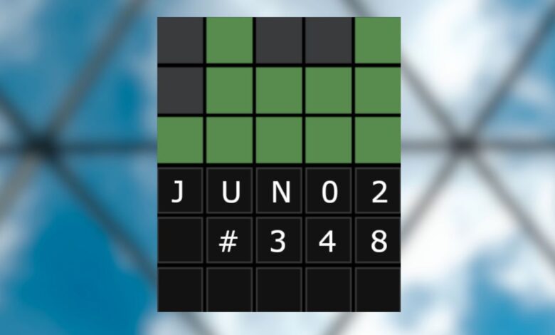 Wordle 348: 2 de junio de 2022 Sugerencias y respuestas