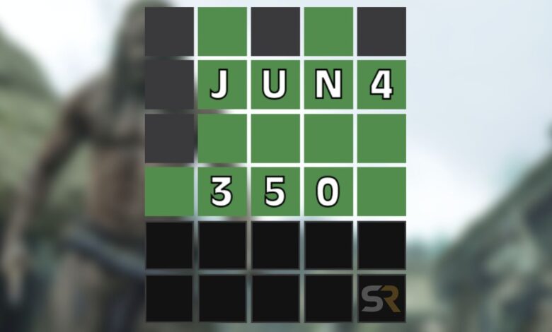 Wordle 350: 4 de junio de 2022 Sugerencias y respuestas