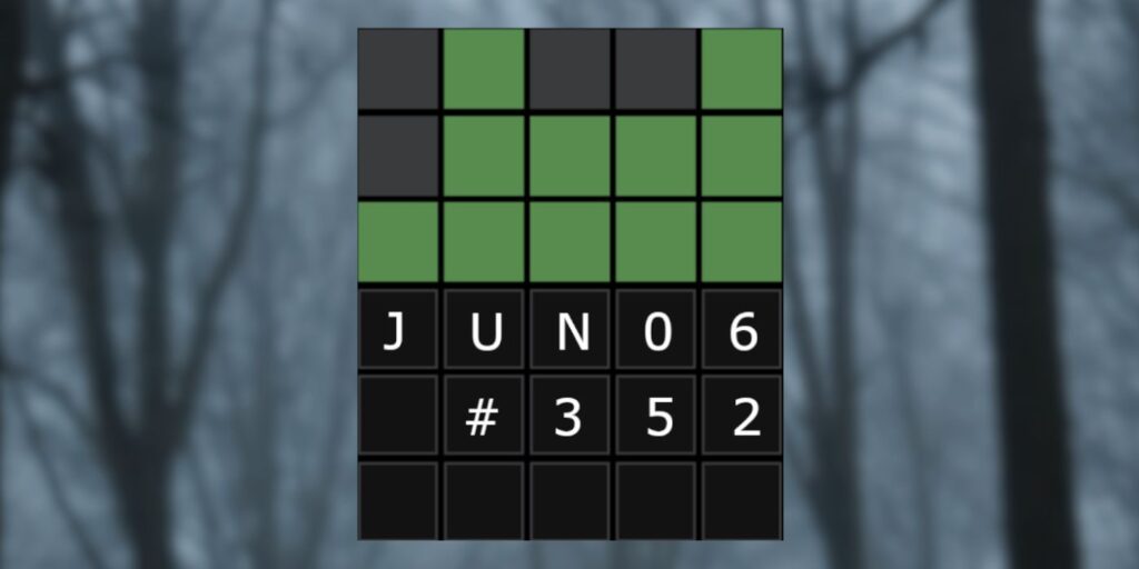 Wordle 352: 6 de junio de 2022 Sugerencias y respuestas