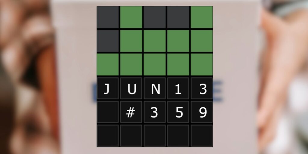 Wordle 359: 13 de junio de 2022 Sugerencias y respuestas