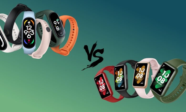 Xiaomi Smart Band 7 vs Huawei Band 7: ¿Qué rastreador de ejercicios es mejor?