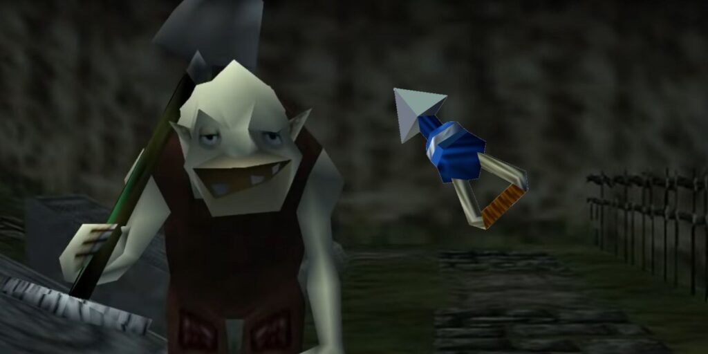 Zelda: por qué Dampé enterró su gancho en Ocarina of Time