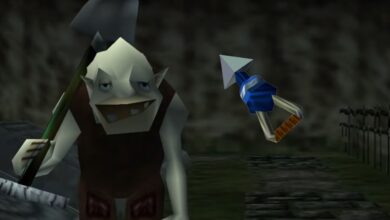 Zelda: por qué Dampé enterró su gancho en Ocarina of Time