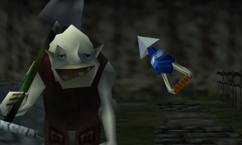 Zelda: por qué Dampé enterró su gancho en Ocarina of Time