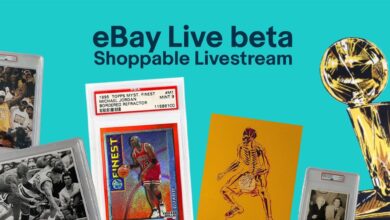 eBay se pone en marcha con tarjetas comerciales y experiencias de compras coleccionables