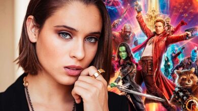 guardianes de la galaxia vol. Daniela Melchior de 3 comparte una foto del set de BTS