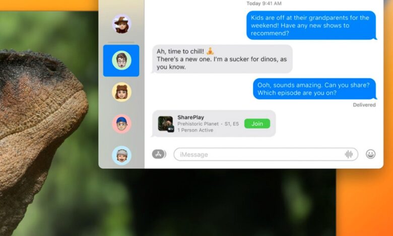 iOS 16 lleva SharePlay a los mensajes