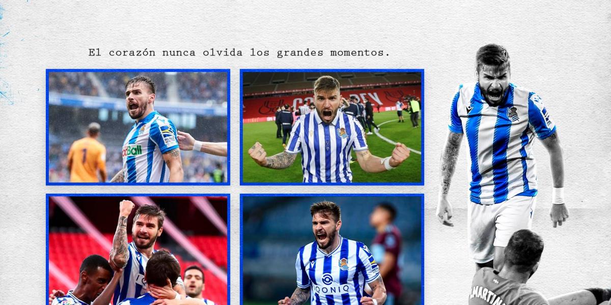 "Una parte de mi corazón ya es txuri urdin para siempre"