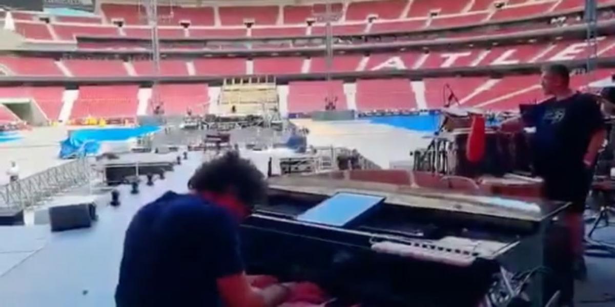 ¿Falta de respeto? Tocan el himno del Real Madrid en el Metropolitano