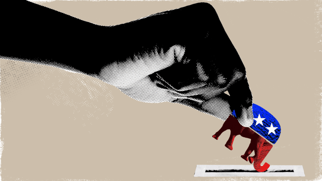 ¿Por qué algunos hombres negros e hispanos votan republicano?