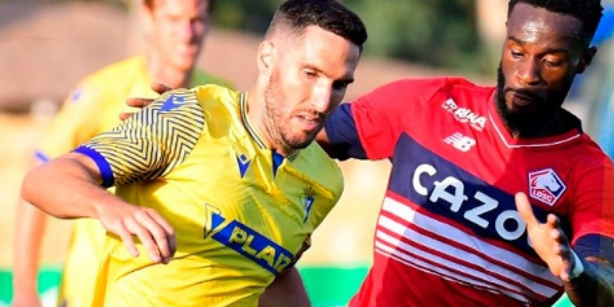 0-1: El Cádiz cae ante el Lille en su último amistoso en Marbella