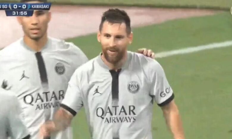 1-2: Messi ya marca con el PSG
