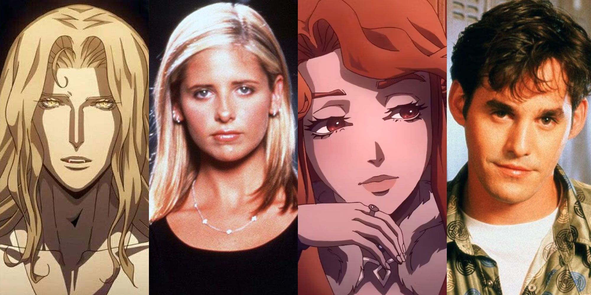 10 personajes de Castlevania y sus homólogos de Buffy, la cazavampiros