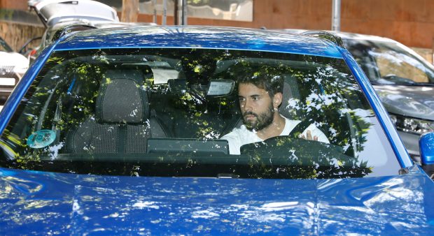 David García en su coche / Gtres