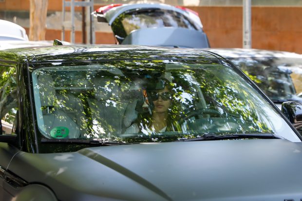 Gloria Camila en su coche / Gtres