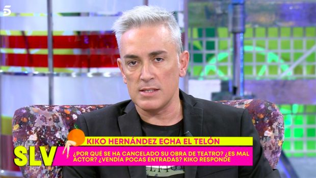 Kiko Hernández en 'Sálvame' / Telecinco