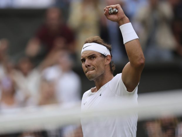 Rafa Nadal en Wimbledon / Gtres
