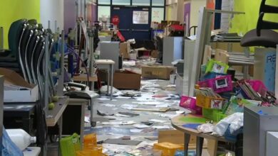 Destrozan varias escuelas primarias en Richmond