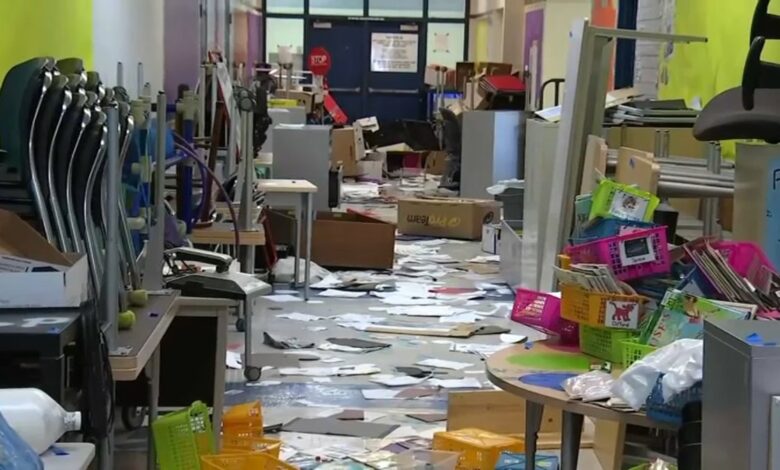 Destrozan varias escuelas primarias en Richmond