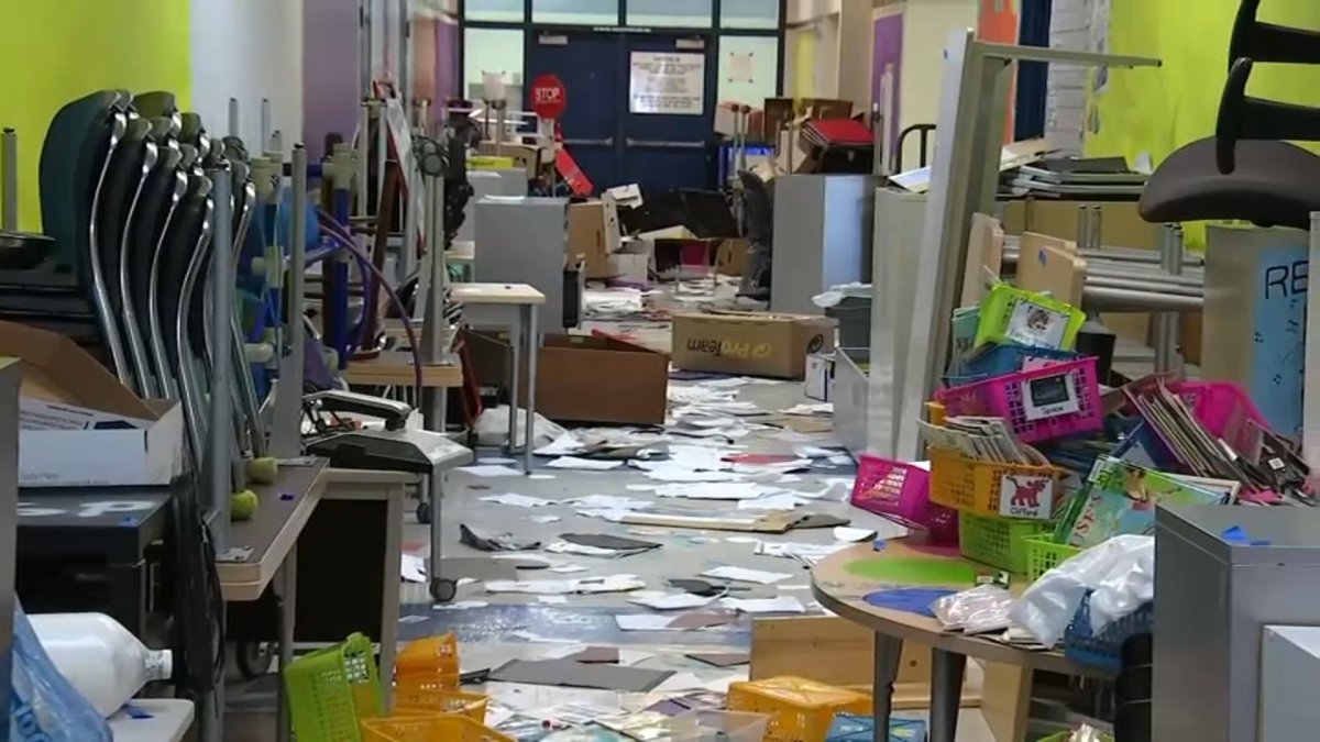 Destrozan varias escuelas primarias en Richmond