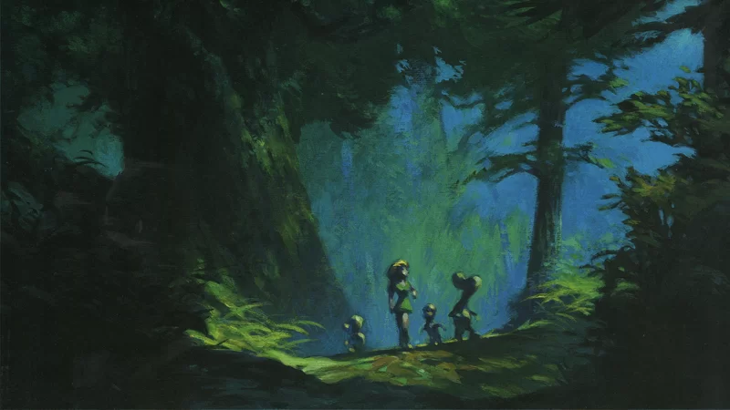 arte conceptual para la adaptación ósea en nickelodeon