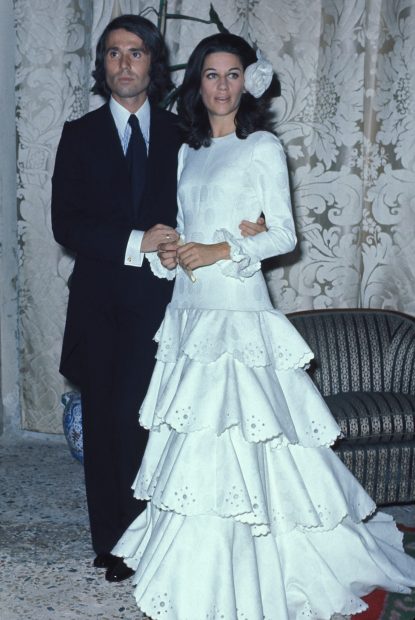 Raphael y Natalia Figueroa en su boda / Gtres