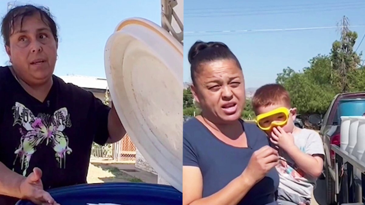 Residentes del centro de California viven sin agua en plena ola de calor