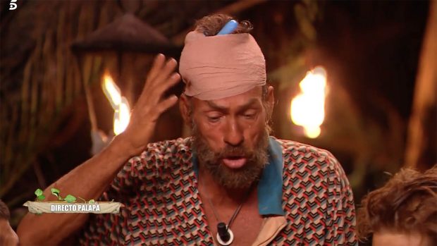 Nacho Palau en 'Supervivientes' / Telecinco