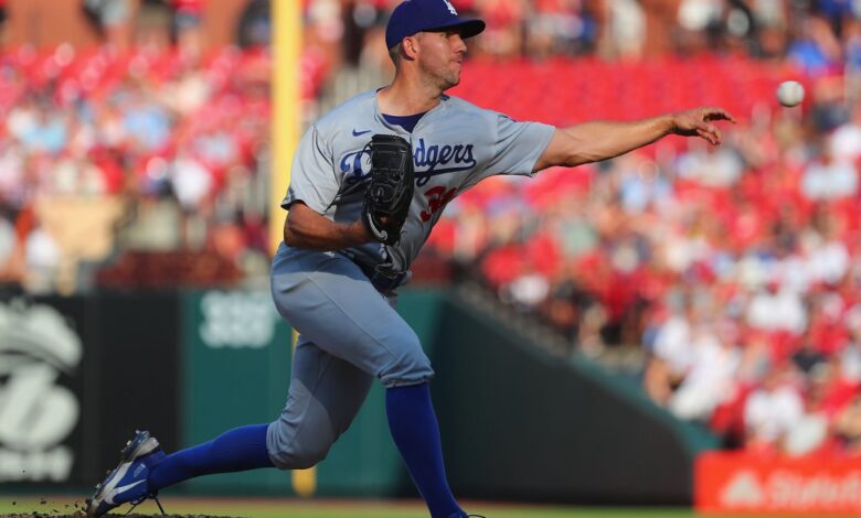Los Dodgers de Los Angeles derrotan 4-0 a Cardenales de San Luis