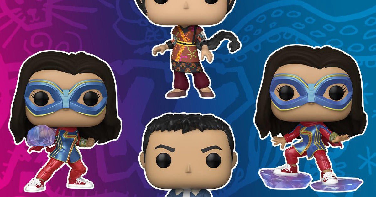 Ms. Marvel Disney+ Funko Pop Lineup agrega a Aisha, Kamran y nuevas exclusivas