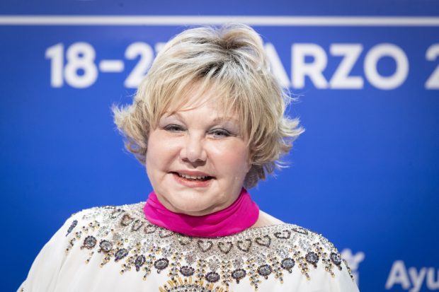 Karina en un photocall / Gtres