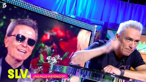 Kiko Hernández en el plató / 'Sálvame'