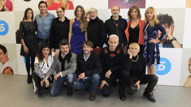 José Luis Gil junto a sus compañeros de 'La que se avecina' / Gtres