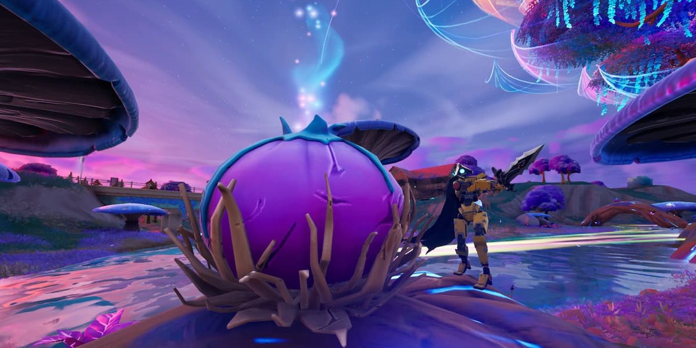 Dónde encontrar (y romper) vainas de semillas de realidad en Fortnite Capítulo 3 Temporada 3