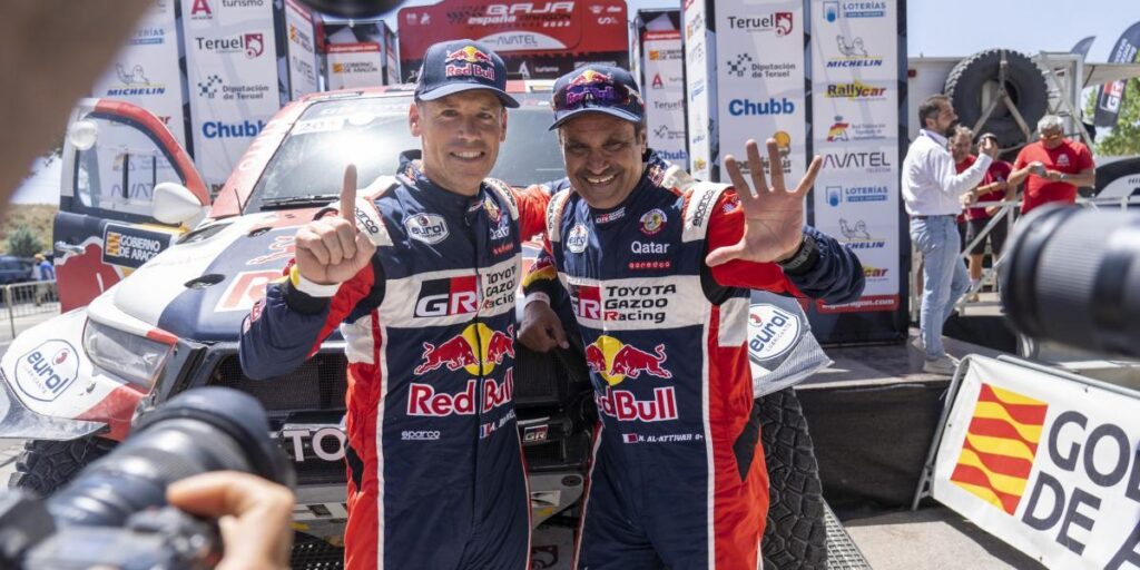 Al-Attiyah hace repóquer en la Baja España Aragón