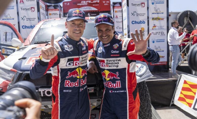 Al-Attiyah hace repóquer en la Baja España Aragón