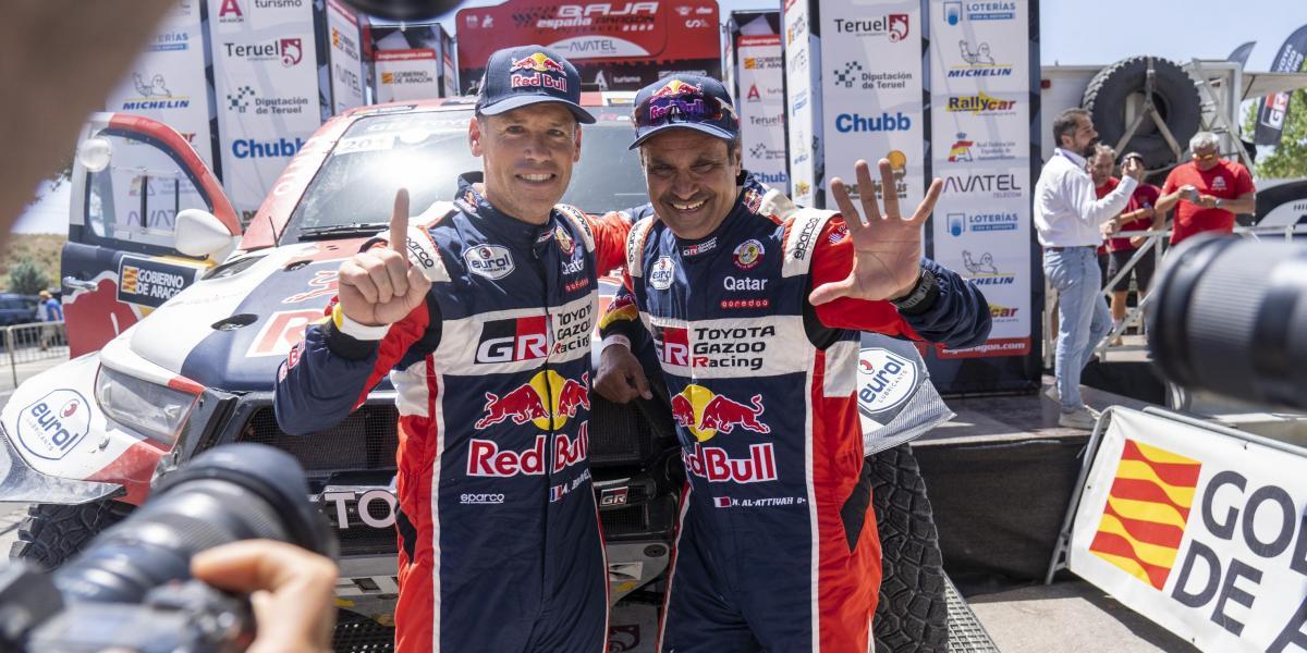 Al-Attiyah hace repóquer en la Baja España Aragón