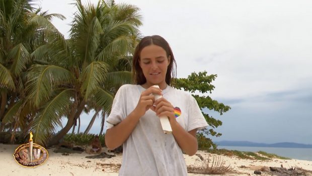 Marta Peñate en 'Supervivientes' / Telecinco