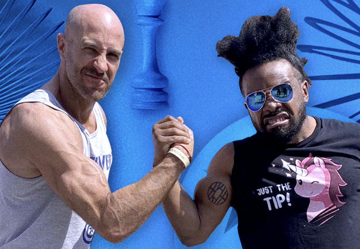 Cesaro, Naomi y más estrellas de la WWE que aparecen en E!  Cara de juego de celebridades esta noche