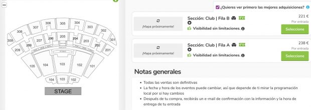 Entradas de la gira por América de Isabel Pantoja / Viagogo