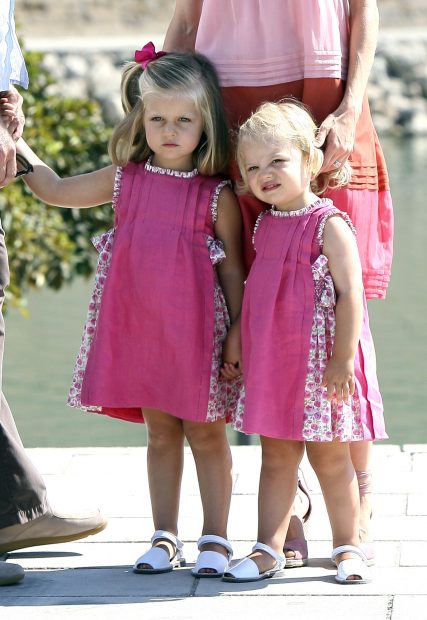 Leonor y Sofía en Mallorca 2009 / Gtres