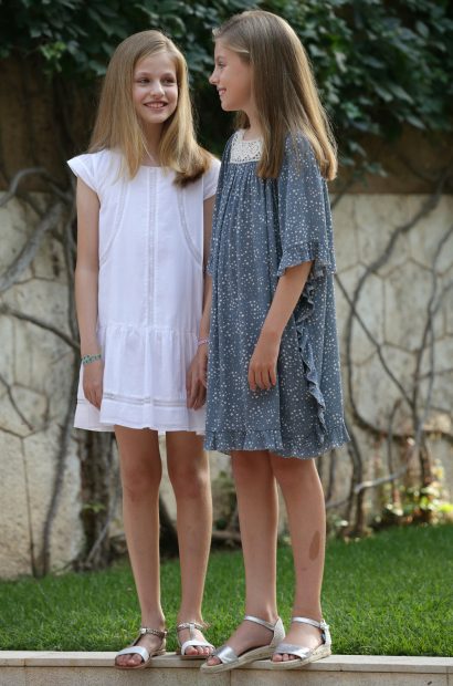 Leonor y Sofía en Mallorca 2017 / Gtres