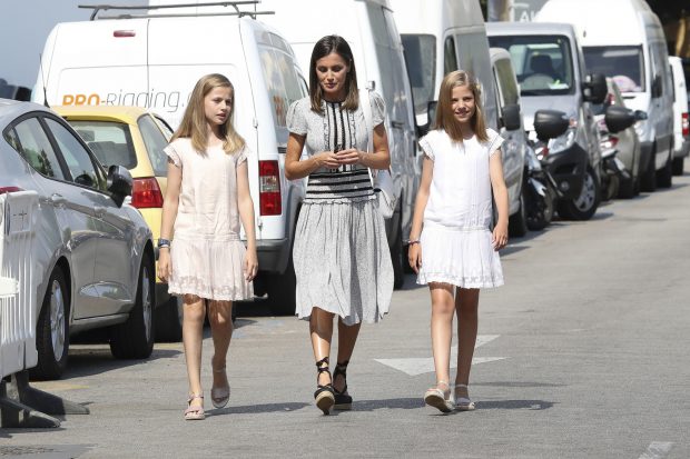 Leonor y Sofía en Mallorca 2018 / Gtres