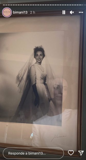 Laura Corsini en su boda / Instagram