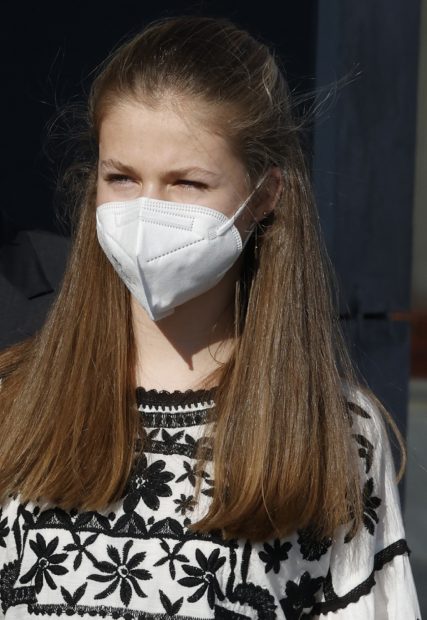 Leonor con un piercing / Gtres